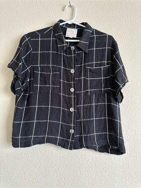Haley Solar button down top